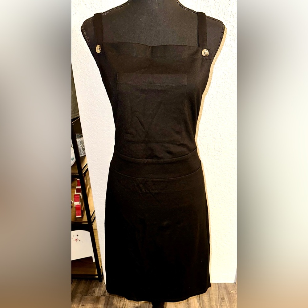 Torrid Overalls style Little Black Dress open back 4x